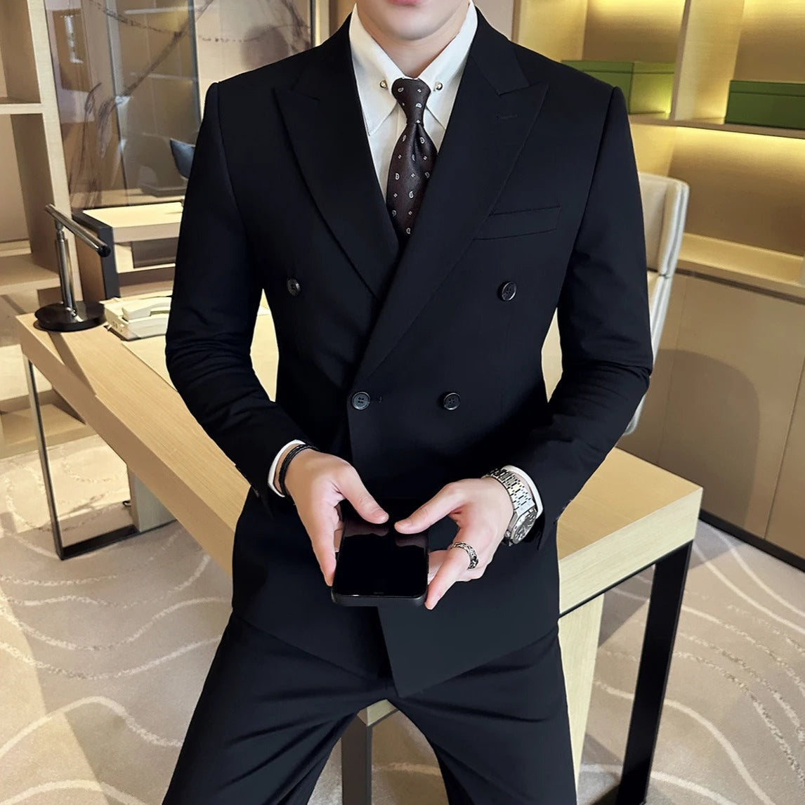 Blazer Transpassado Masculino Sampaio® S1256