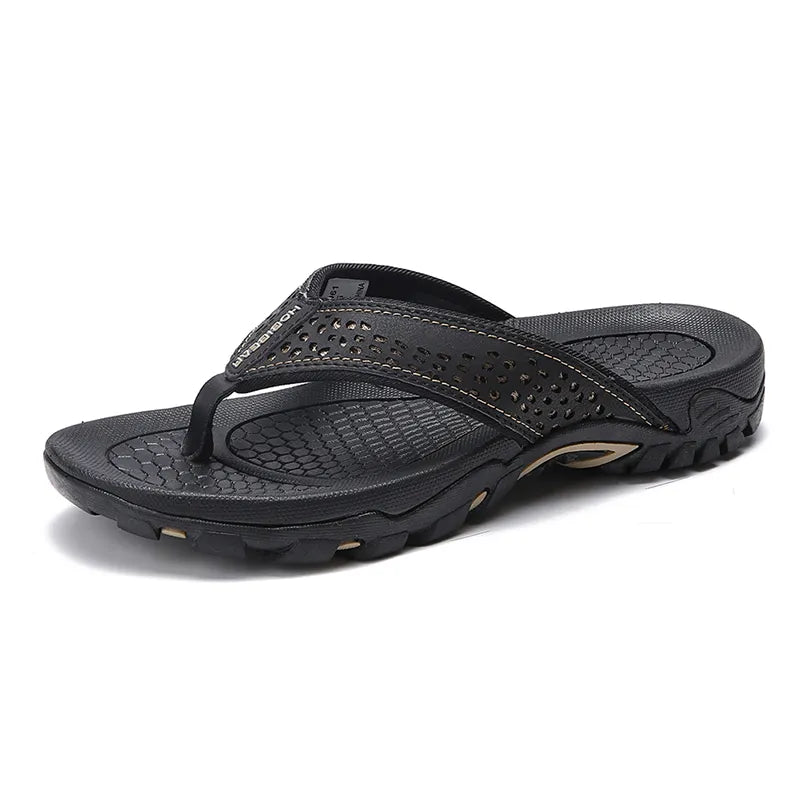Chinelo Masculino de Couro Sampaio® S1205