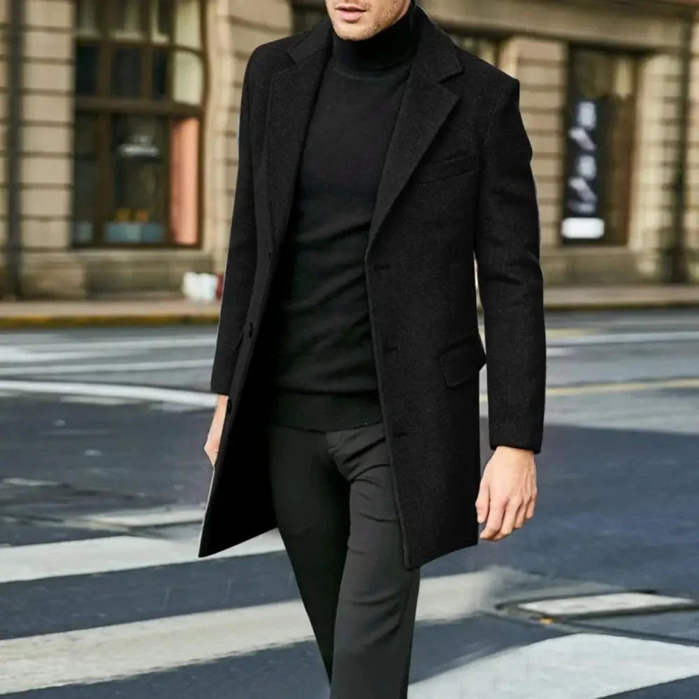 Sobretudo Masculino de Lã Sampaio®