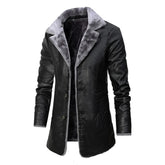 Sobretudo de Couro Masculino Sampaio® S1255