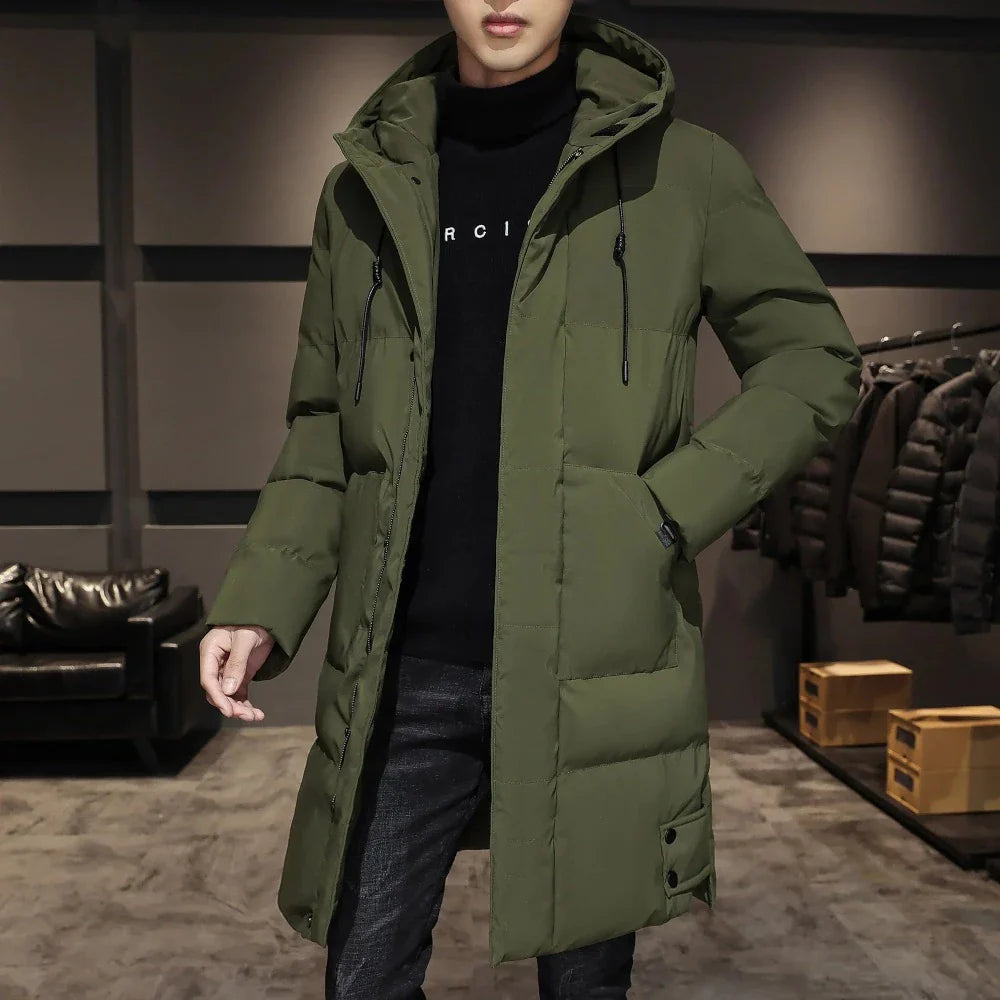 Jaqueta Puffer Longa Masculina Sampaio®