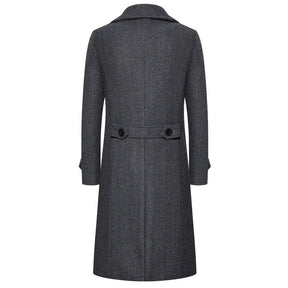 Sobretudo Longo Transpassado Masculino Sampaio® S1292