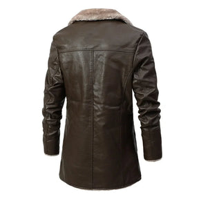 Sobretudo de Couro Masculino Sampaio® S1255