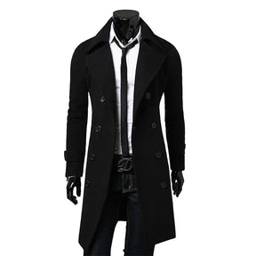 Sobretudo Longo Transpassado Masculino Sampaio® S1292