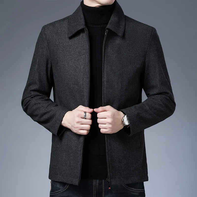Casaco Gola Polo Masculino Fecho de Zíper Sampaio®