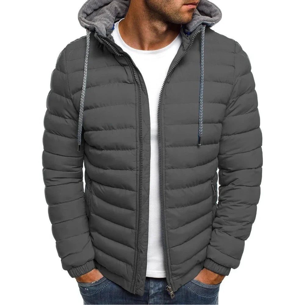 Jaqueta Masculina com Capuz Sampaio® S1325