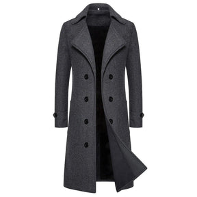 Sobretudo Longo Transpassado Masculino Sampaio® S1292